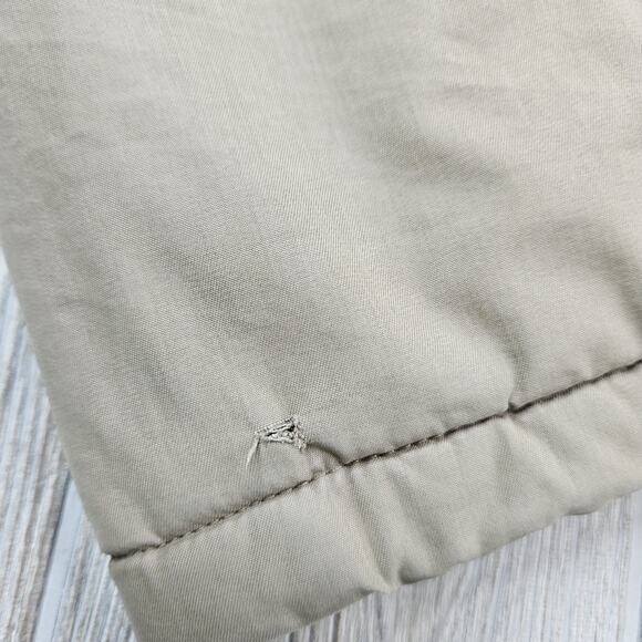 Rainforest Vest Mens 2XL Beige Sherpa Fleece Lined Outdoor Full Zip Pockets Warm - Picture 12 of 12